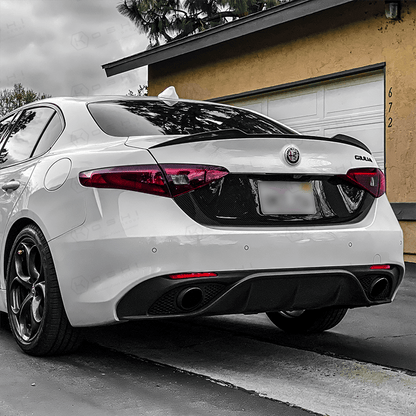 Alfa Romeo Giulia Central Back Trim License Plate - Pista Performance