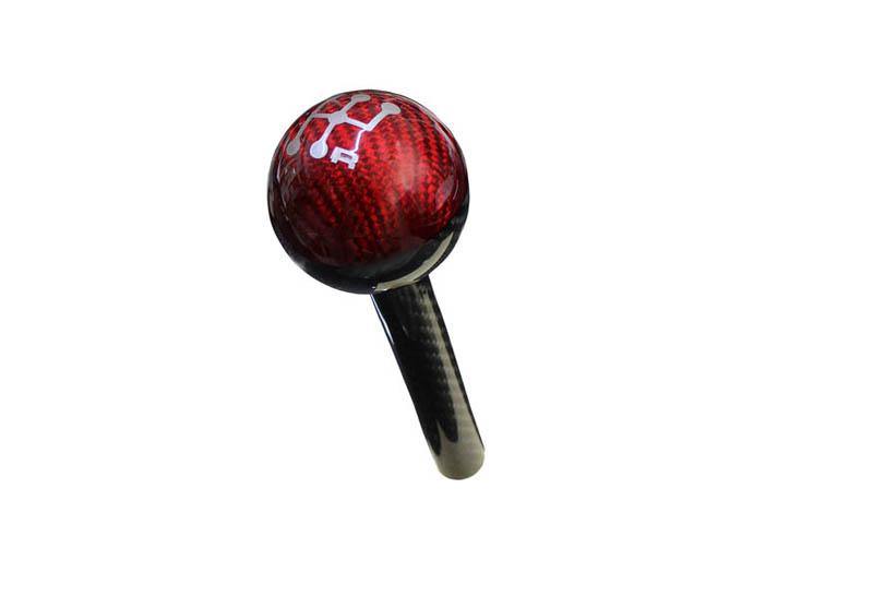 Abarth 500/595/Grande Punto Gear Shift Knob - Carbon Fibre - Carbon Fibre - Abarth Tuning