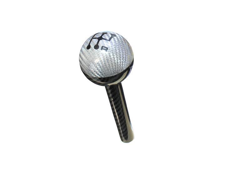 Abarth 500/595/Grande Punto Gear Shift Knob - Carbon Fibre - Carbon Fibre - Abarth Tuning