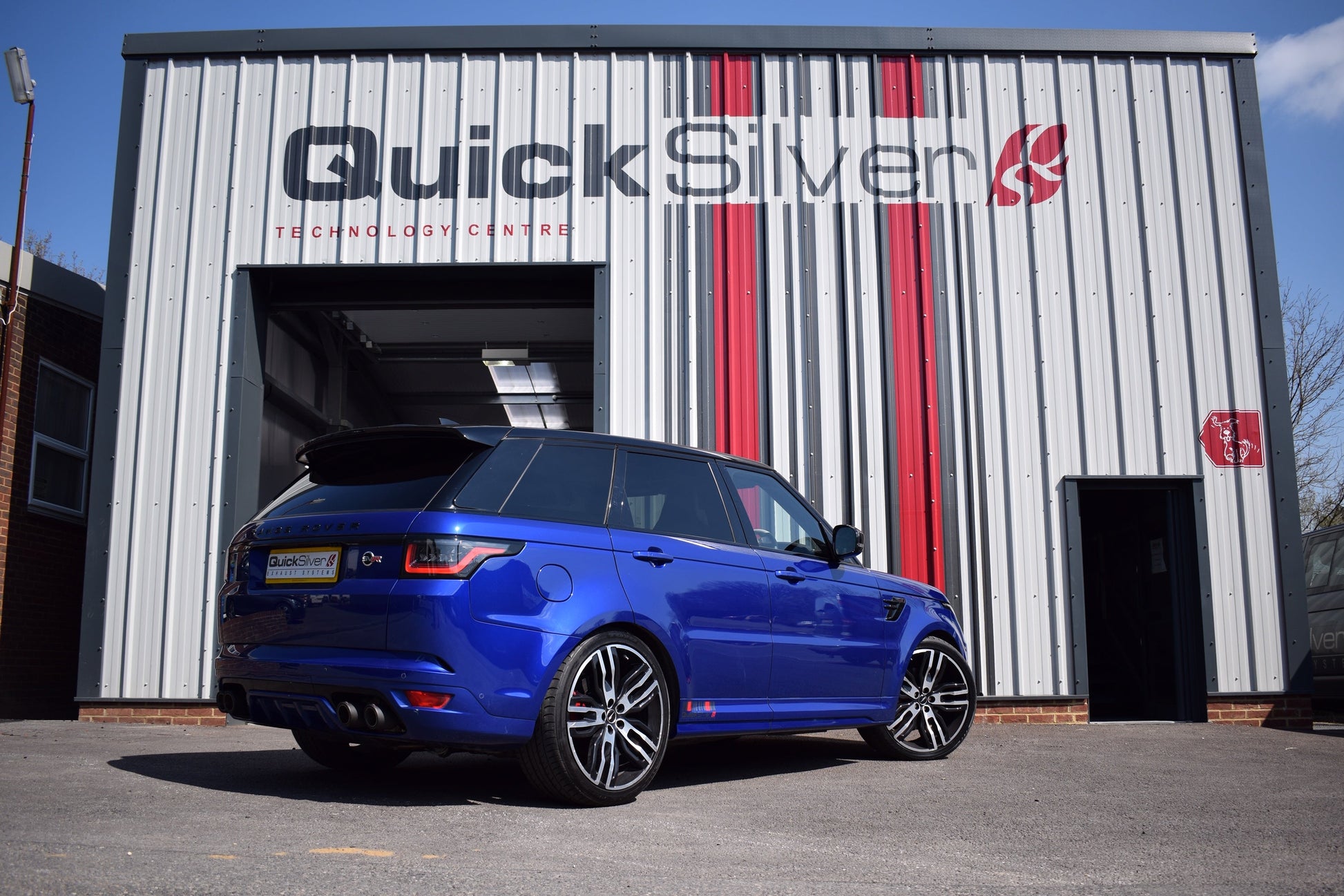 Range Rover Sport SVR - Sport Exhaust with Sound Architect™ (2018 on) - QuickSilver Exhausts - TMC Motorsport