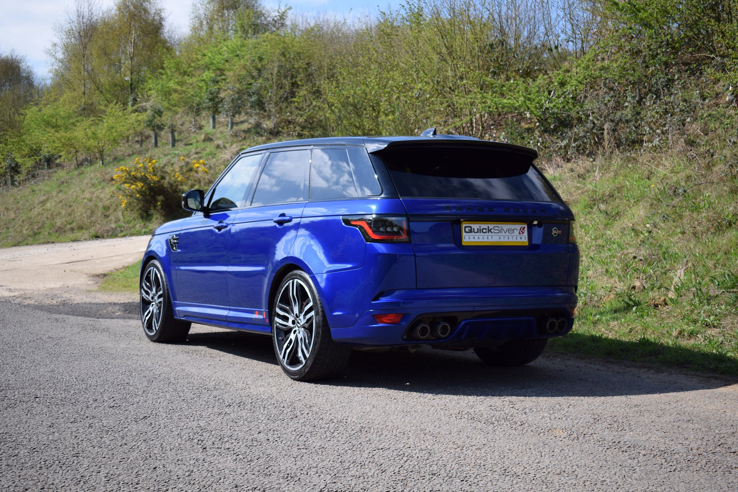 Range Rover Sport SVR - Sport Exhaust with Sound Architect™ (2018 on) - QuickSilver Exhausts - TMC Motorsport