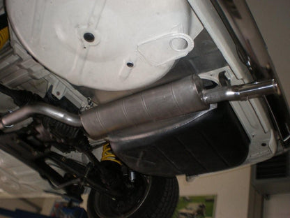 BMW 2002 Turbo - Stainless Steel Exhaust System (1973-74) - QuickSilver Exhausts - TMC Motorsport