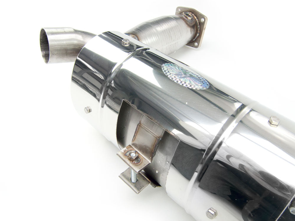 Porsche 911 Turbo (997 Gen. 1) Sport Exhaust with Race Catalysts (2006-09) - QuickSilver Exhausts - TMC Motorsport