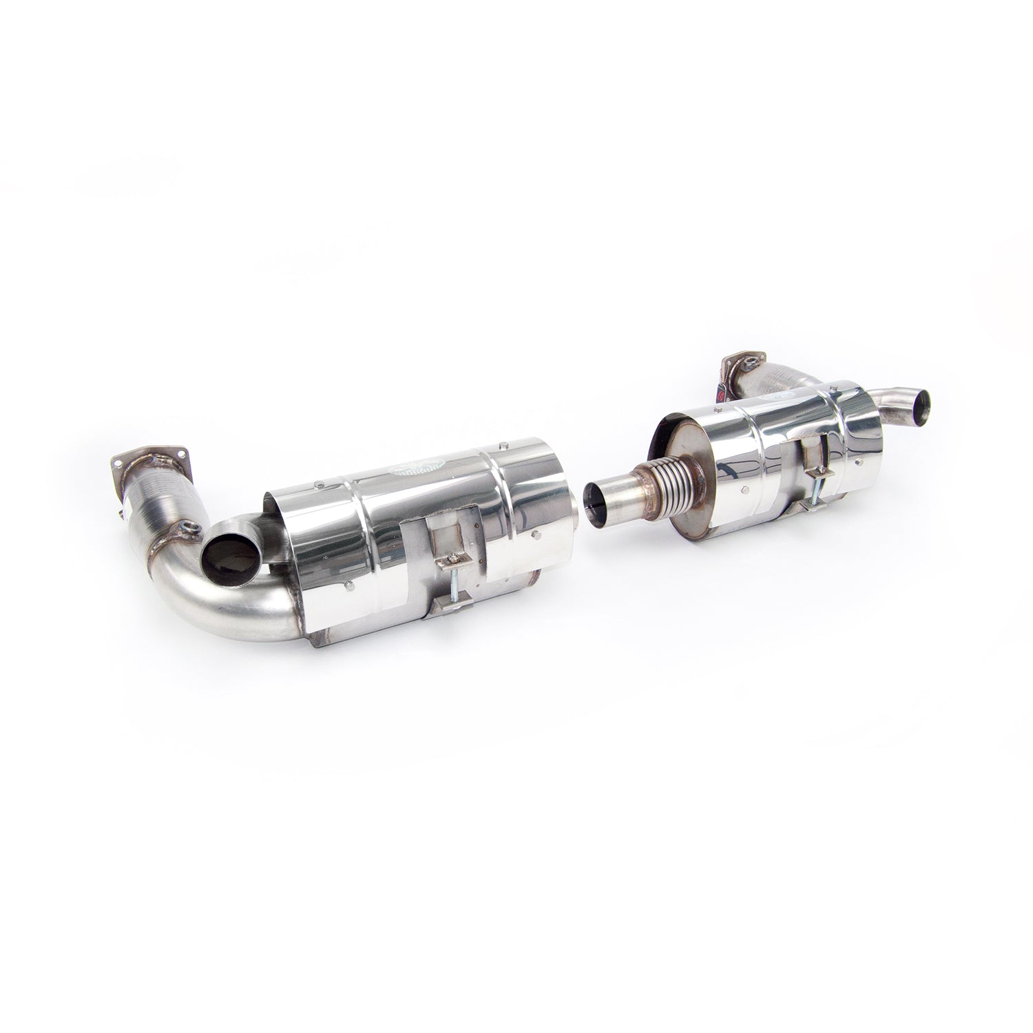 Porsche 911 Turbo (997 Gen. 1) Sport Exhaust with Race Catalysts (2006-09) - QuickSilver Exhausts - TMC Motorsport