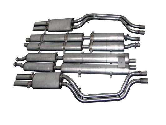 Ferrari 412 Stainless Steel Exhaust (1985-89) - QuickSilver Exhausts