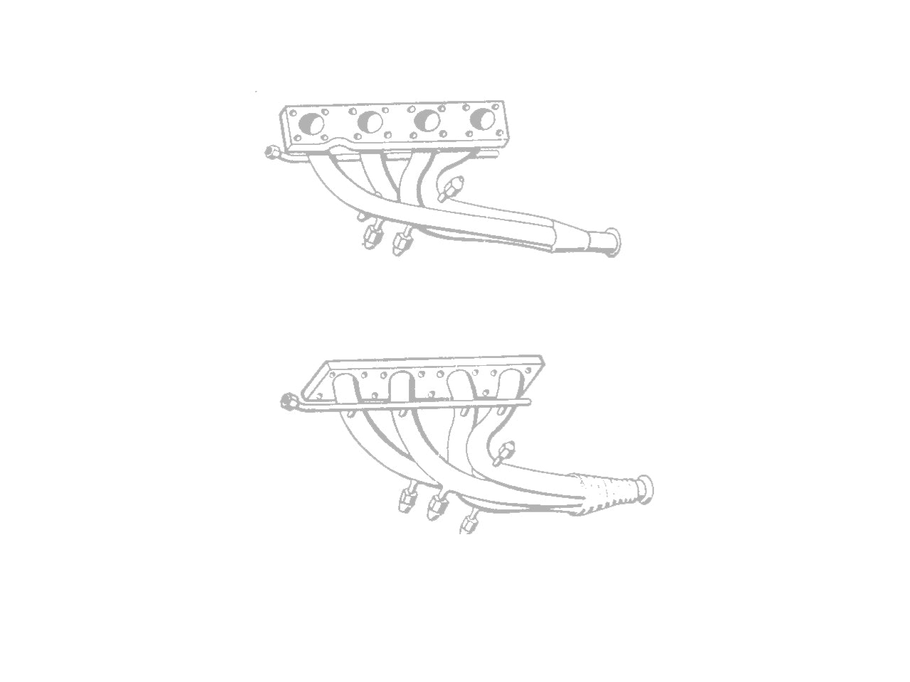 Maserati Mexico Stainless Steel Manifolds (1966-73) - QuickSilver Exhausts