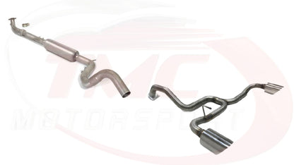 Custom Magneti Marelli Bombardone X Ragazzon Cat Back Exhaust for Abarth 500 / 595 / 695 - Various Options