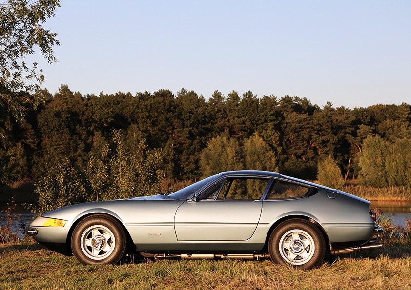 Ferrari 365 GTB 4 Daytona S2 (USA Spec) Stainless Steel Exhaust (1970-74) - QuickSilver Exhausts