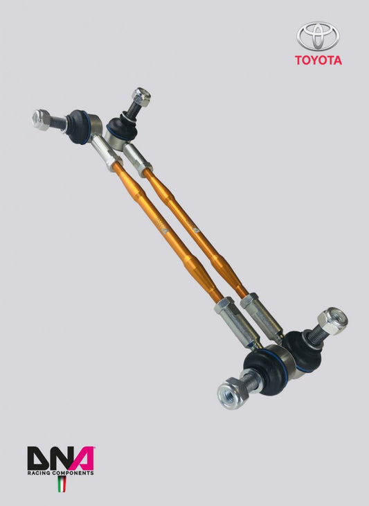 Toyota GR Yaris Front Sway Bar Tie Rods "Pro Street" Kit- DNA Racing