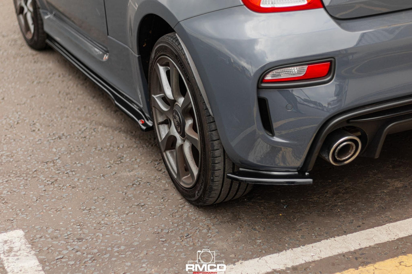 Abarth 595 Series 4 Rear Spats - Triple R Composites