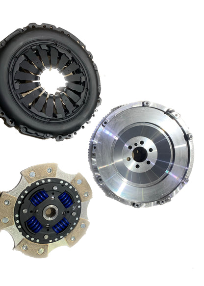 TMC Motorsport by CG Motorsport 777 CERAMIC LUCKY DEVIL RACE CLUTCH AND FLYWHEEL FOR Abarth 500 / 595 / 695