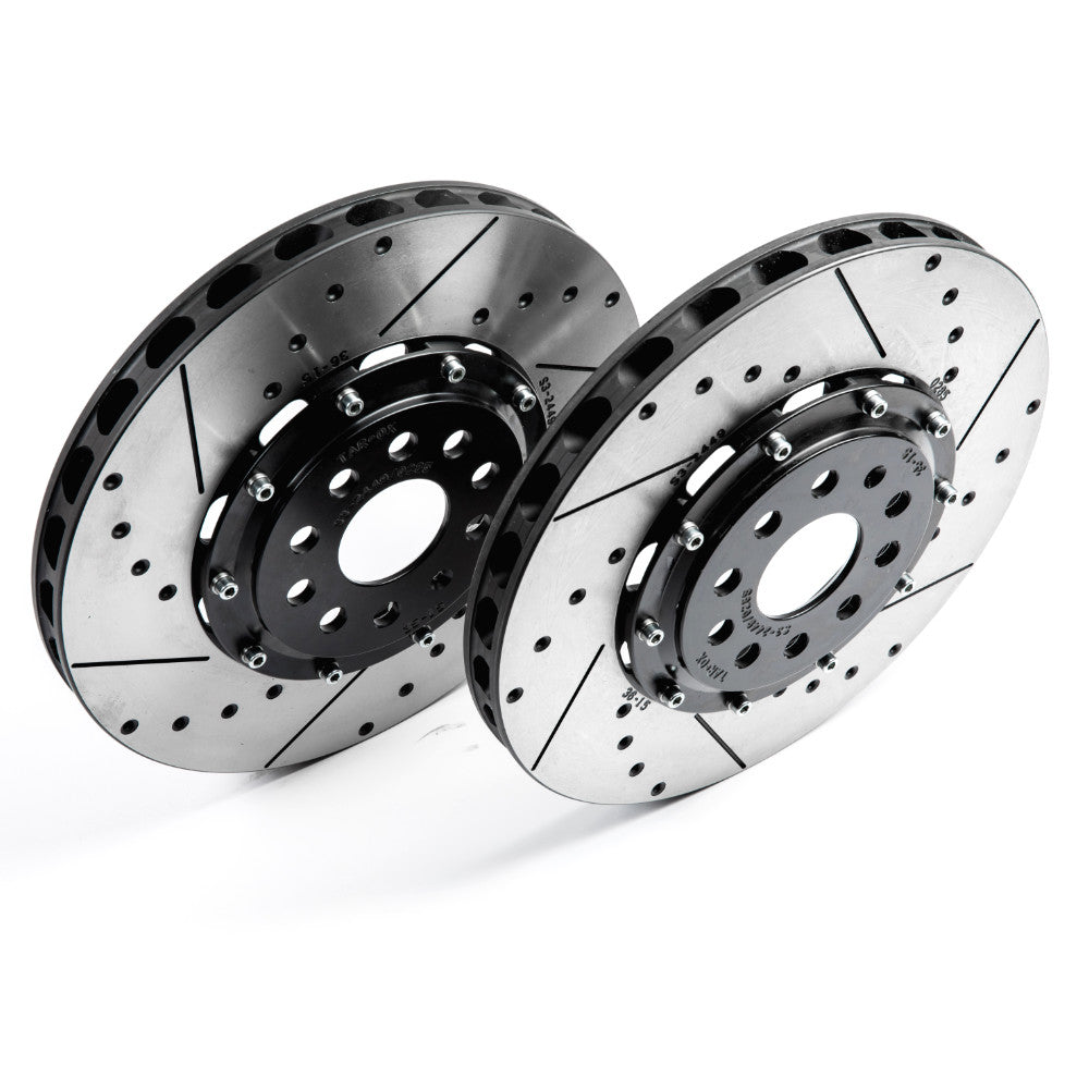 Abarth 500 / 595 / 695 Brembo Calliper Bespoke 2-piece Front Brake Discs - TAROX