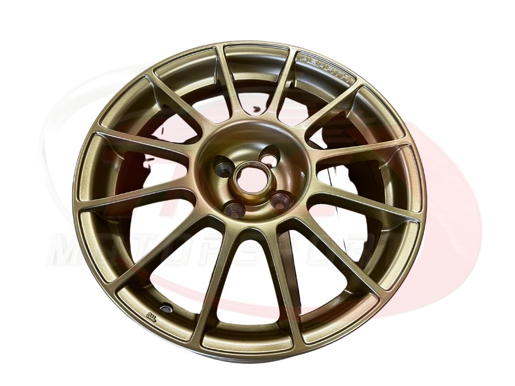 Genuine Abarth 500 / 595 / 695 Esseesse Alloy Wheel - Gold